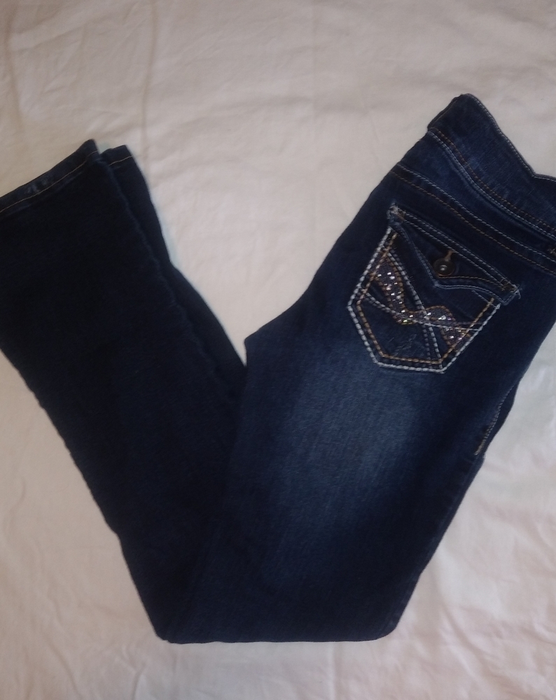 TRUCE 5 32x31 Designer Stitched Stretch Jeans